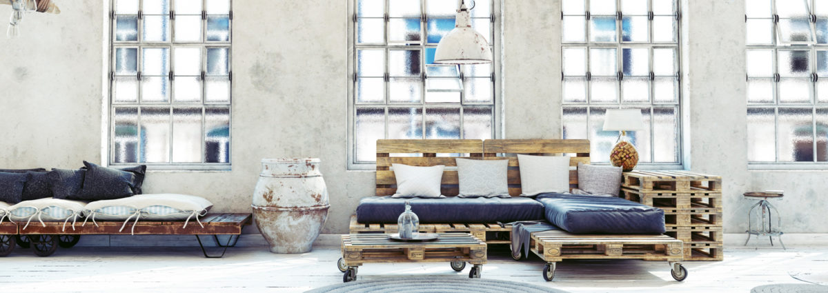 attic living room interior