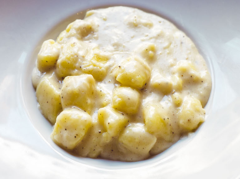 gnocchi cacio e pepe marchese roma