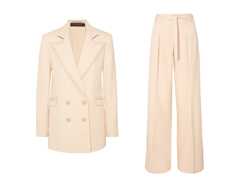 tailleur giacca roland mouret net a porter