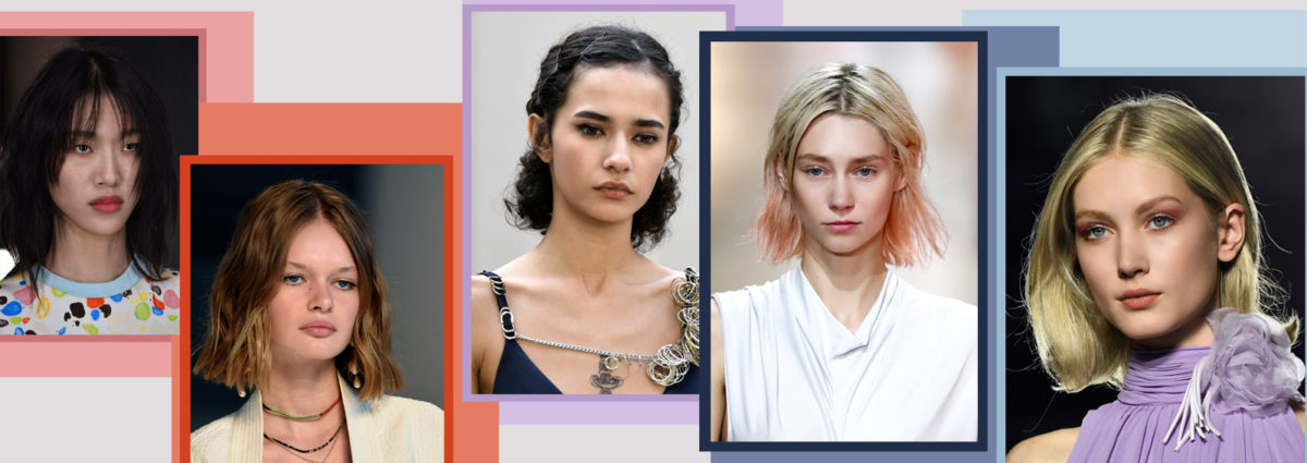 Gli hairlook per capelli medi da copiare ora dalle passerelle Primavera Estate 2019