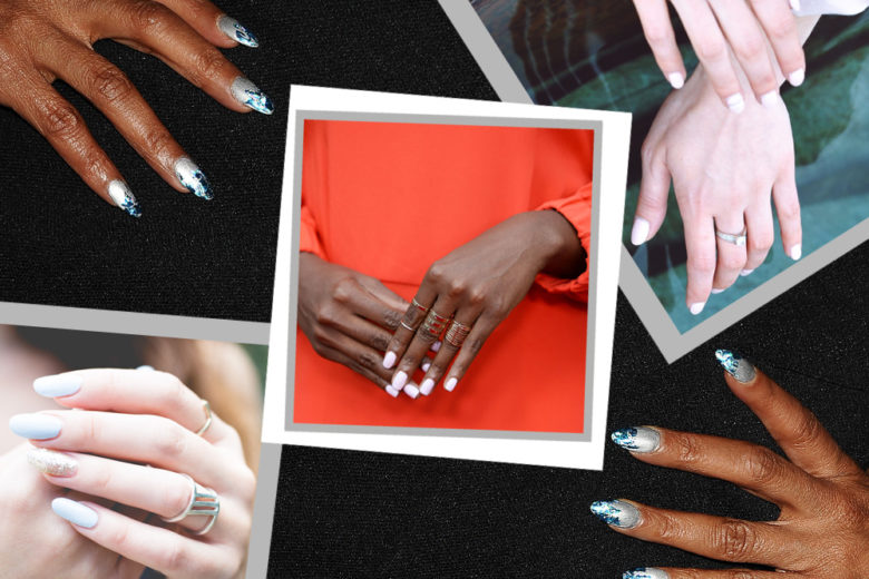 White nail: tutte le migliori manicure ispirate al colore della neve