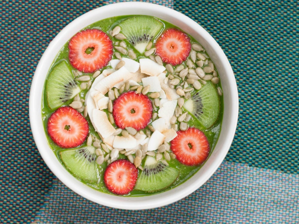 kiwi bowl fragole