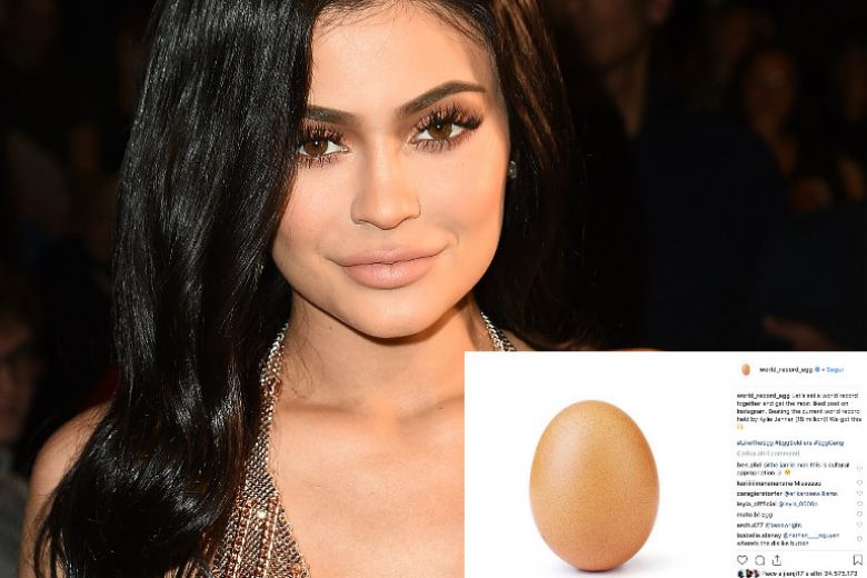 L’uovo che ha battuto Kylie Jenner su Instagram si è rotto: ecco cos’era