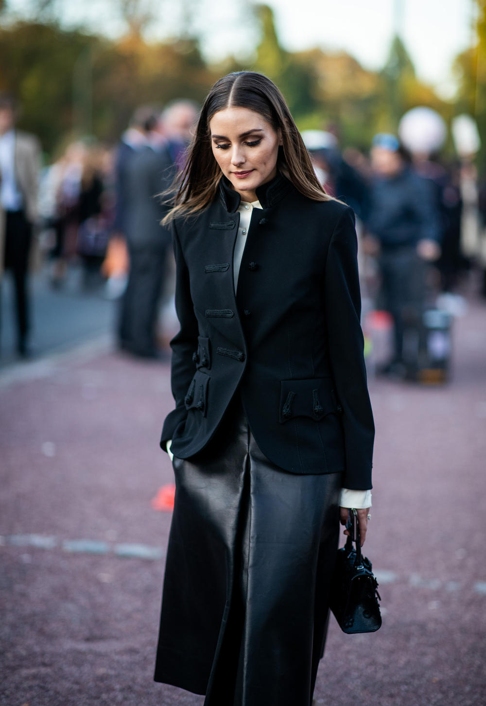 olivia-palermo-gonna-pelle