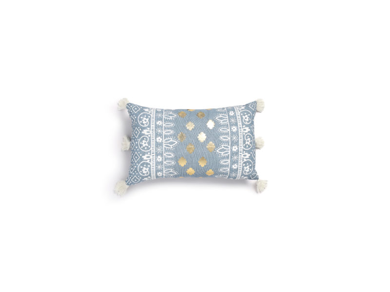 Primark-Home_Chambray-Foil-Cushion,-€8