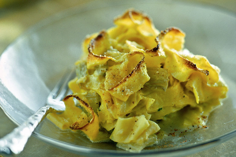 Tagliolini al forno gratinati