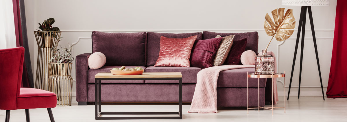 Sophisticated living room interior