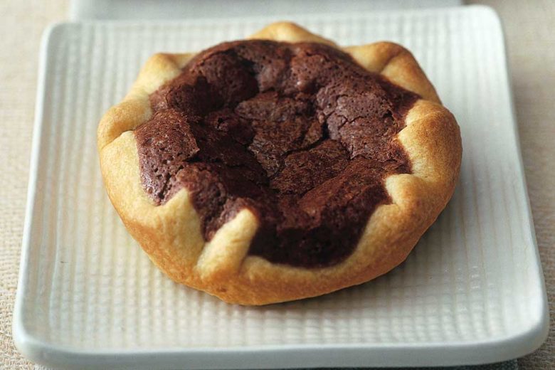 Crostatine al cioccolato e menta