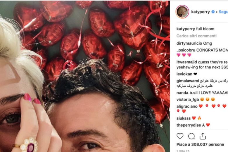 Katy Perry si sposa! Orlando Bloom si è presentato con l’anello a San Valentino