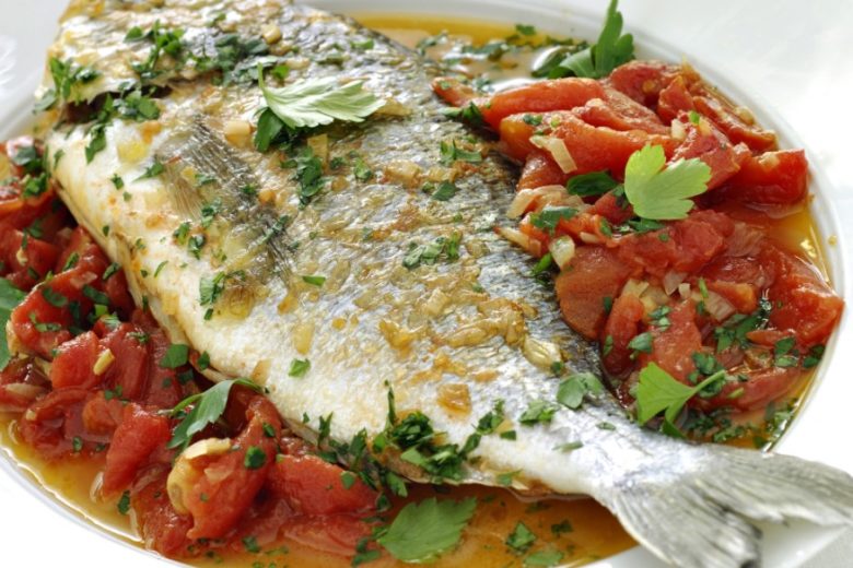Orata all’acqua pazza semplice