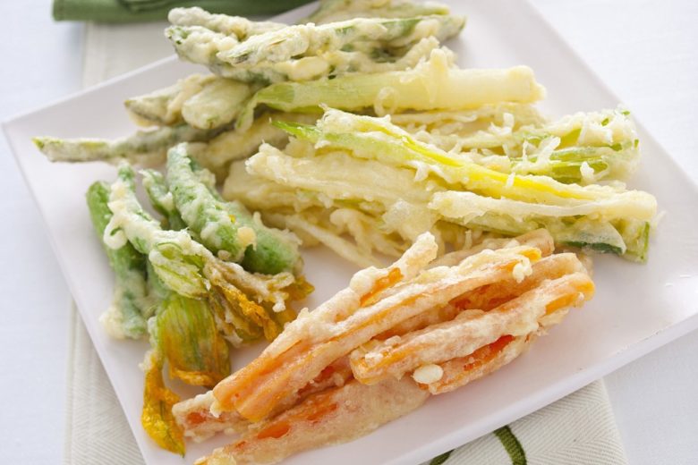 Verdure in tempura