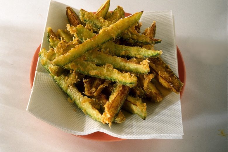 Zucchine fritte in pastella