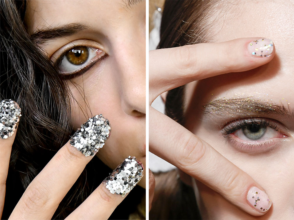 Unghie con glitter: le ispirazioni più belle per una nail art scintillante