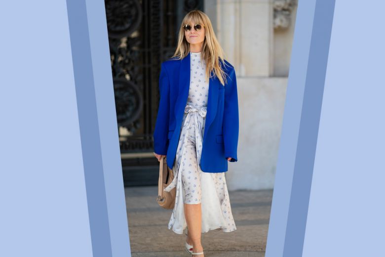 Il blazer oversize? Indossatelo su un abito romantico (proprio come l’influencer danese)