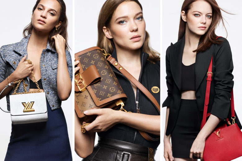 Louis Vuitton: tre dive per la nuova campagna pubblicitaria