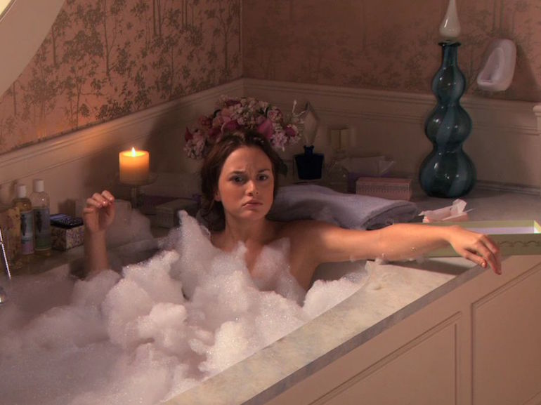 Blair Waldorf vasca da bagno