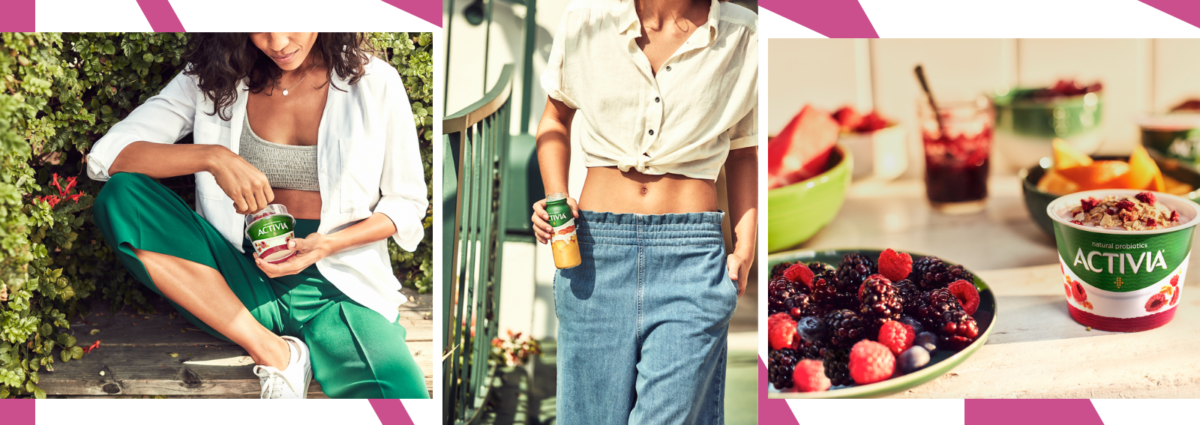 Danone Activia 5 pasti al giorno DESK