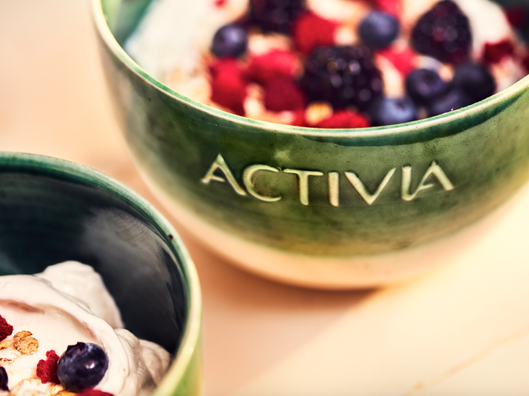 Danone Activia yogurt benessere intestinale probiotici