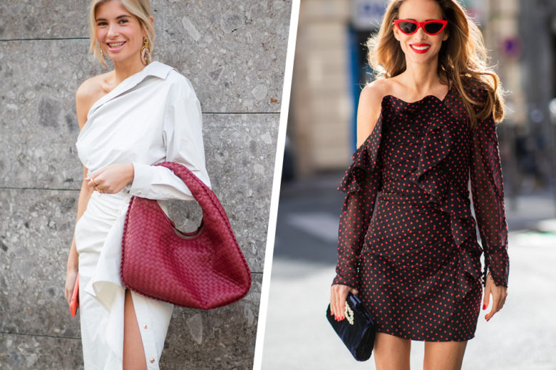 Abiti monospalla: il compromesso ideale per essere chic!