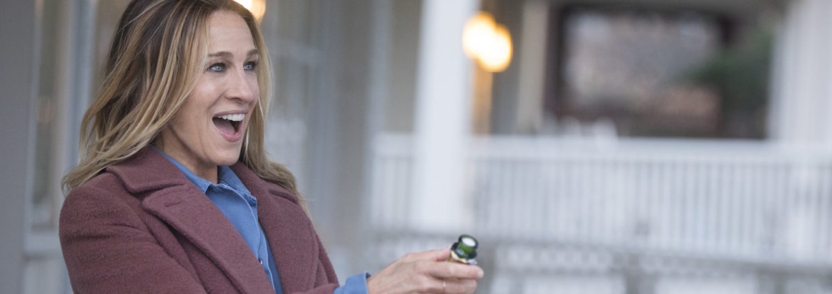 Sarah Jessica parker cappotto marrone