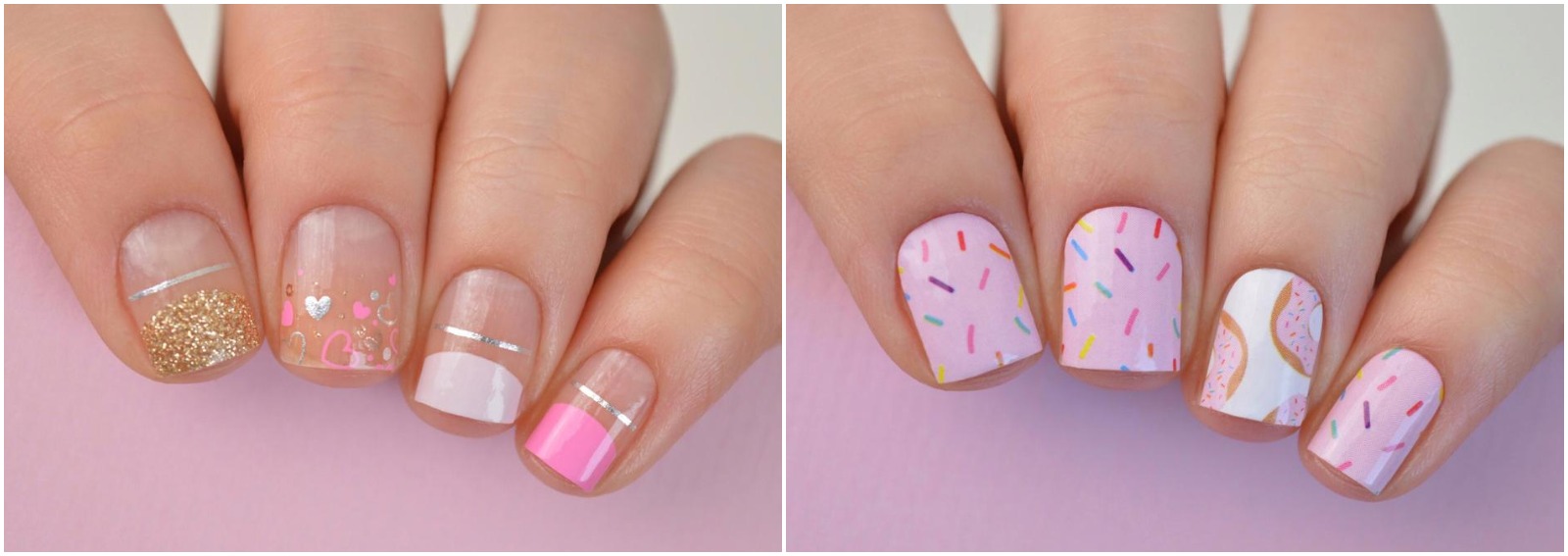 unghie rosa nail art cover desktop