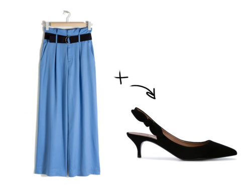PANTA PINCES BLU – BLACK ROSE