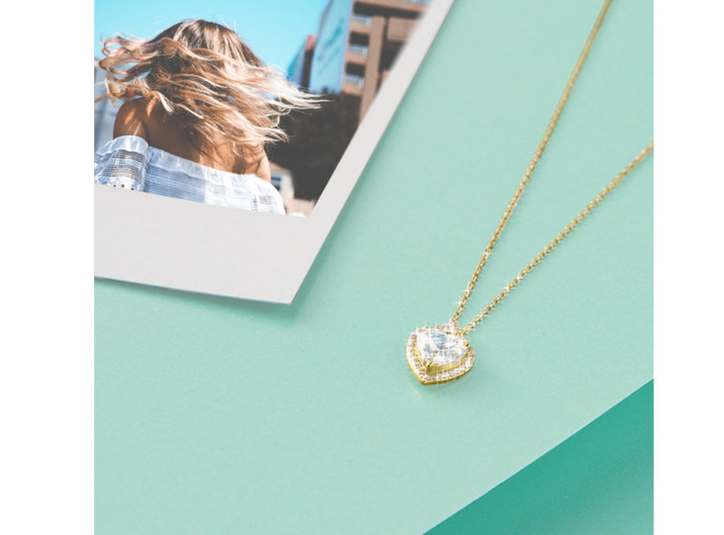 Collana con ciondolo a cuore in oro - Italia