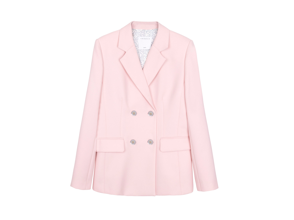 Sandro_Pink_Blazer