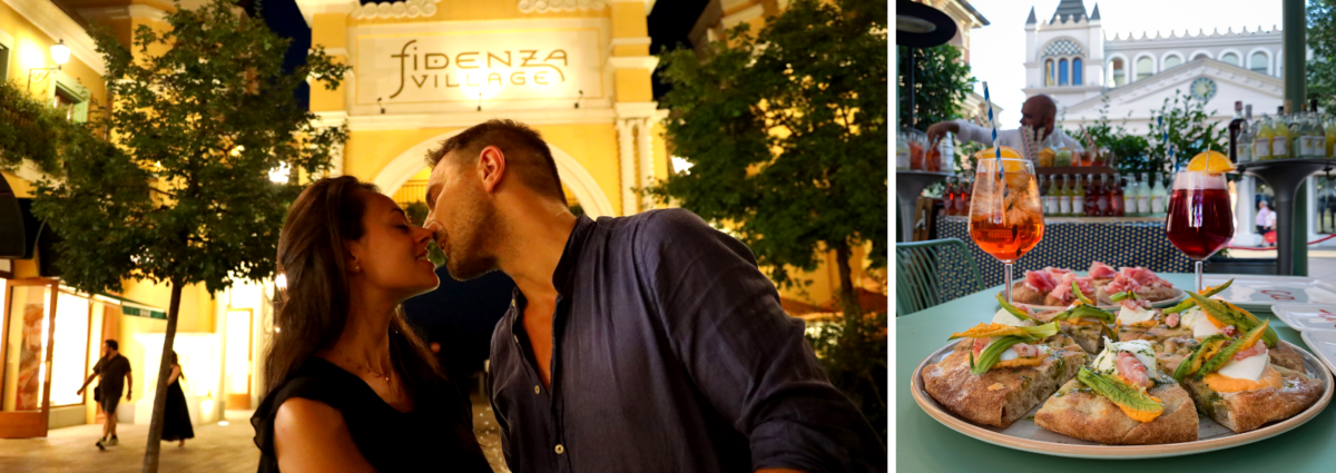 Fidenza Village Summer shopping night DESK