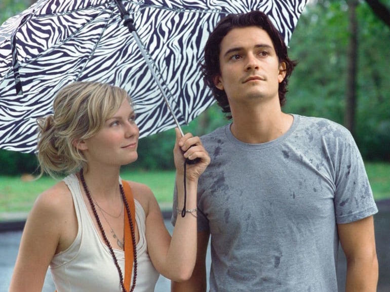 Orlando Bloom maglietta grigia