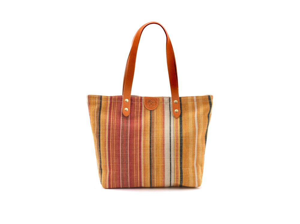 il-bisonte-borsa-in-tessuto-multicolore-a-righe