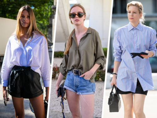 Shorts e camicia: 5 outfit e abbinamenti per l'estate 2019