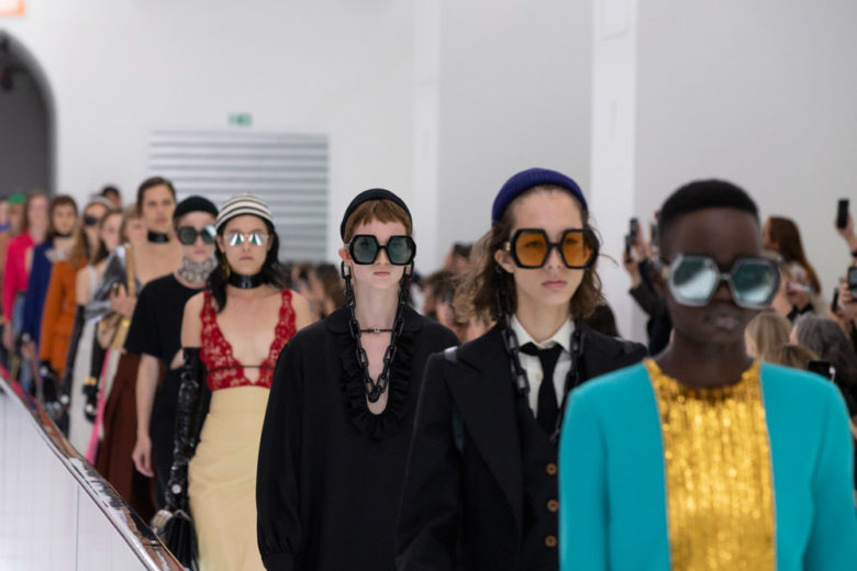 Sfilata Gucci PE 2020: la moda come spazio di auto-affermazione