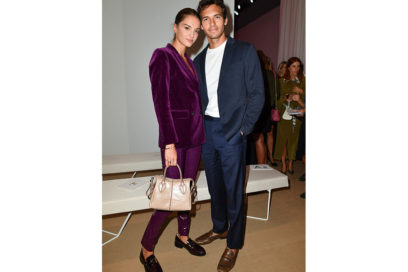 Gabrielle-Caunesil-and-Riccardo-Pozzoli-attends-the-Tod’s-getty