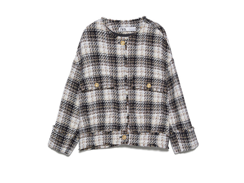 Veste Femme Semicouture 01 En Tweed Multicolore - Taille M, Style Chanel, Occasion Parfait état