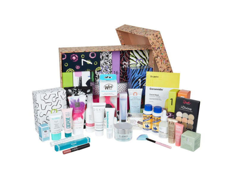 ASOS-FACE-BODY-calendario-dell’avvento-beauty-make-up-trucchi-creme-profumi-natale-2019