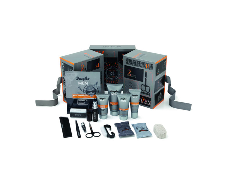 DOUGLAS-MAN-PER-UOMO-calendario-dell’avvento-beauty-make-up-trucchi-creme-profumi-natale-2019