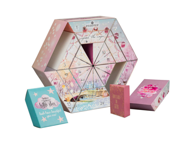 ESSENCE-LOW-COST-calendario-dell’avvento-beauty-make-up-trucchi-creme-profumi-natale-2019