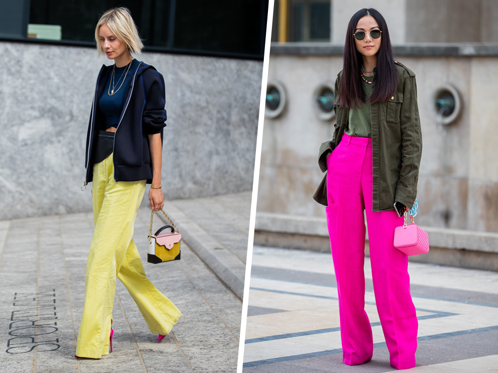 Pantaloni a palazzo: in jeans, neri, a vita alta, i modelli per l'autunno  2019