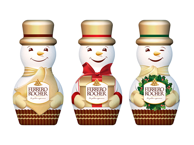 Ferrero Rocher_Snowman