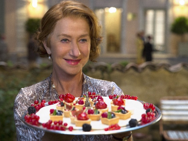 Hellen Mirren pasticceria