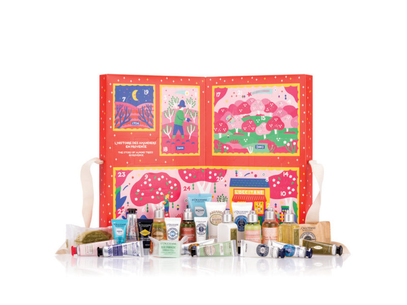 L’OCCITANE-EN-PROVENCE-CLASSIC-calendario-dell’avvento-beauty-make-up-trucchi-creme-profumi-natale-2019