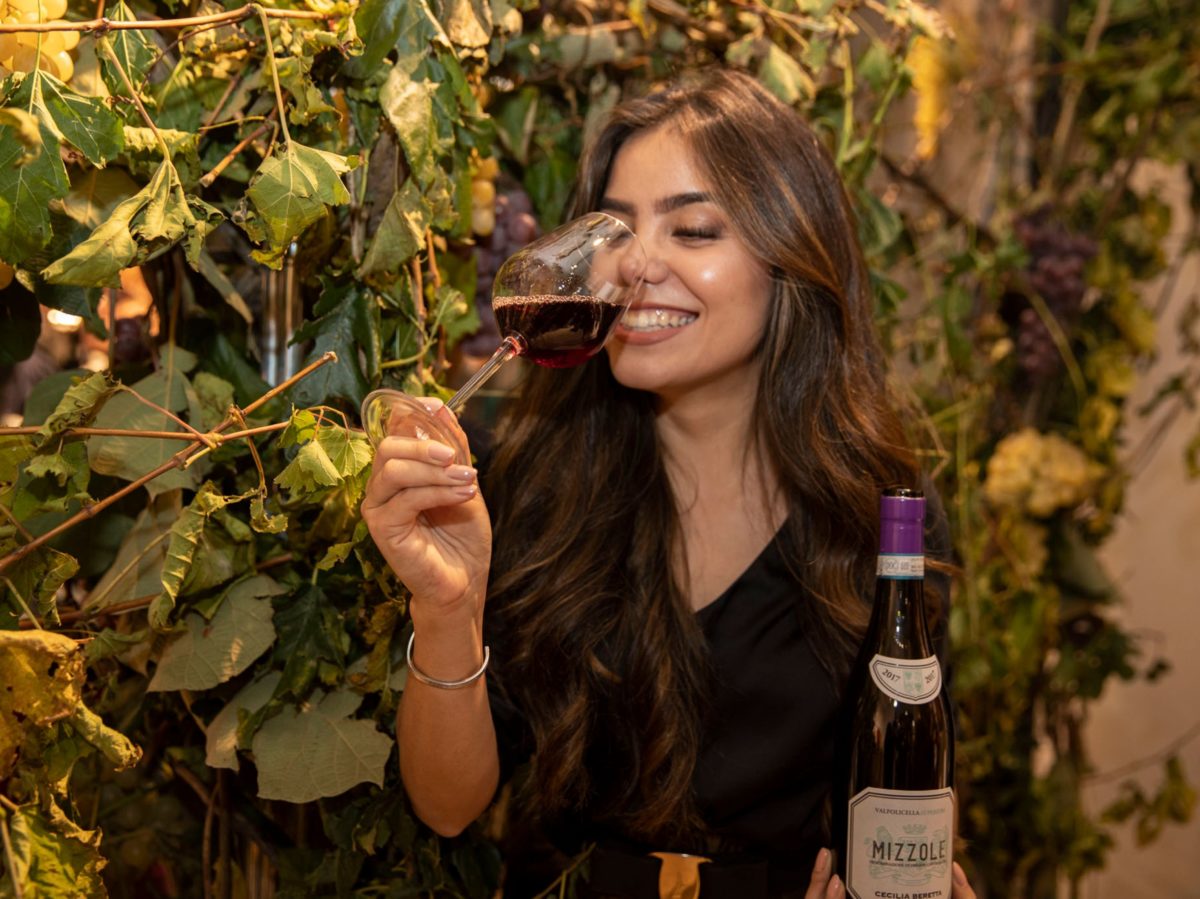 Milano wine week vini Pasqua boutique Falconeri evento La Vendemmia di Montenapoleone Milano 2