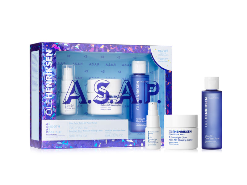 OLEHENRIKSEN_Holiday2019_ASAP-Set-con-prodotti