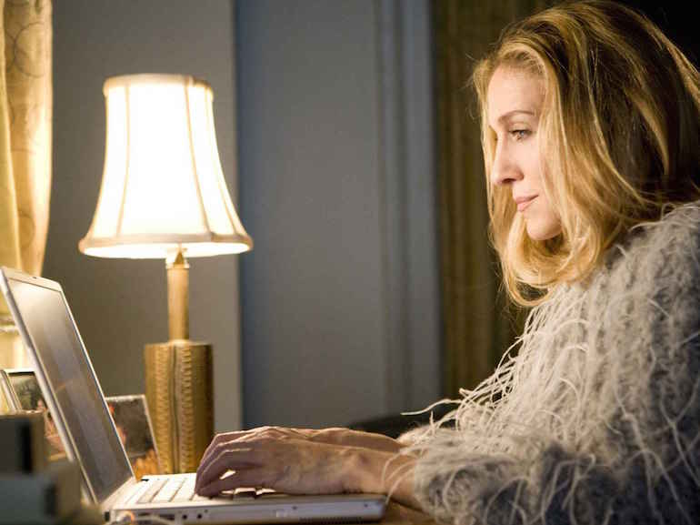 Sarah Jessica Parker computer