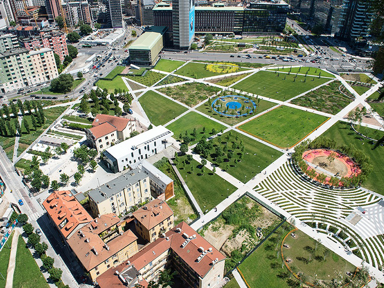 biblioteca degli alberi milano