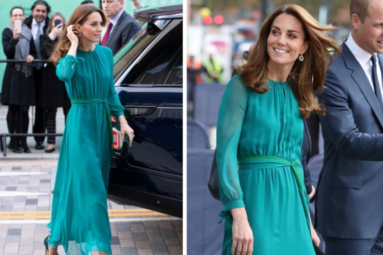 Il vestito verde pavone di Kate Middleton è l’abito da cerimonia che stavamo aspettando