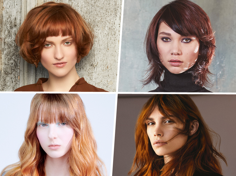 tendenze frangia capelli saloni autunno inverno 2019 2020 MOBILE