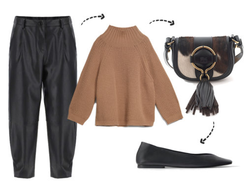 Pantaloni di pelle nera: come indossarli in 5 look per l'inverno 2019