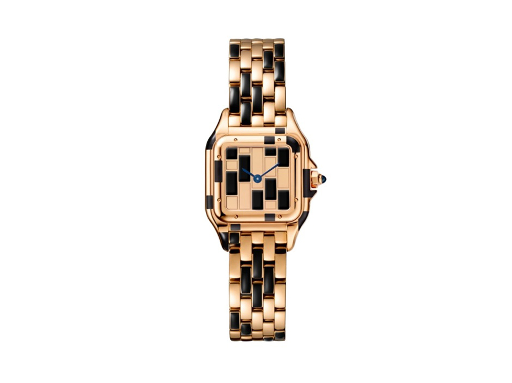 CARTIER-OROLOGIO-PANTHèRE-DE-CARTIER-IN-ORO-ROSA-E-LACCA-NERA-